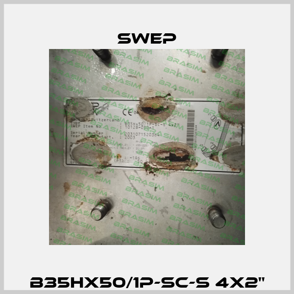 B35Hx50/1P-SC-S 4x2" Swep