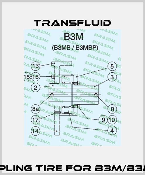Coupling Tire For B3M/B3MBP  Transfluid