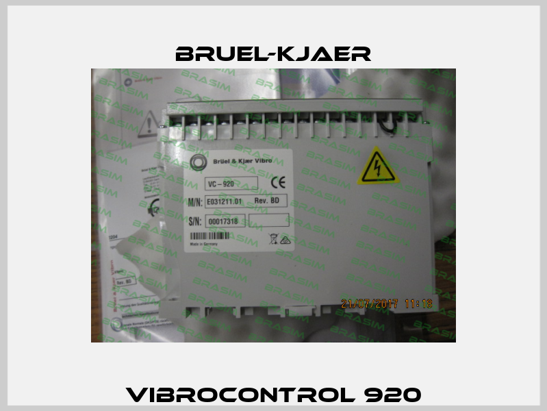 VIBROCONTROL 920 Bruel-Kjaer