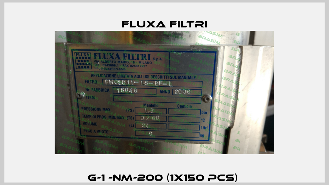 G-1 -NM-200 (1x150 pcs)  Fluxa Filtri