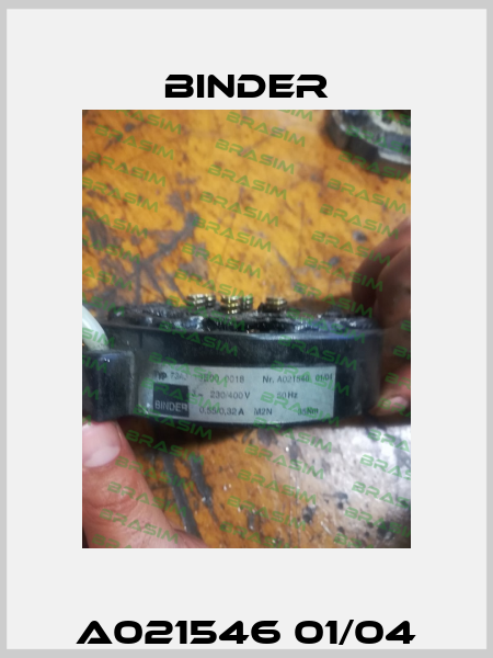A021546 01/04 Binder