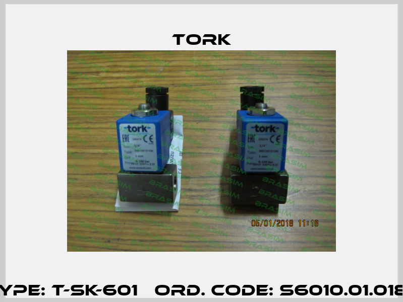 Type: T-SK-601   Ord. Code: S6010.01.018   Tork