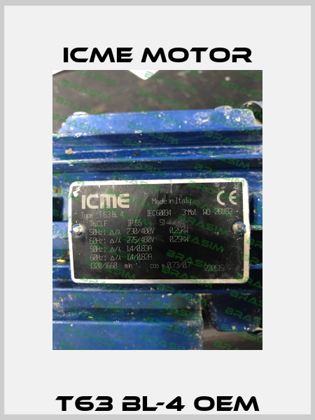 T63 BL-4 OEM Icme Motor