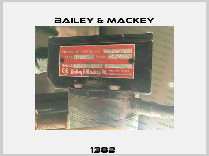 1382  Bailey & Mackey