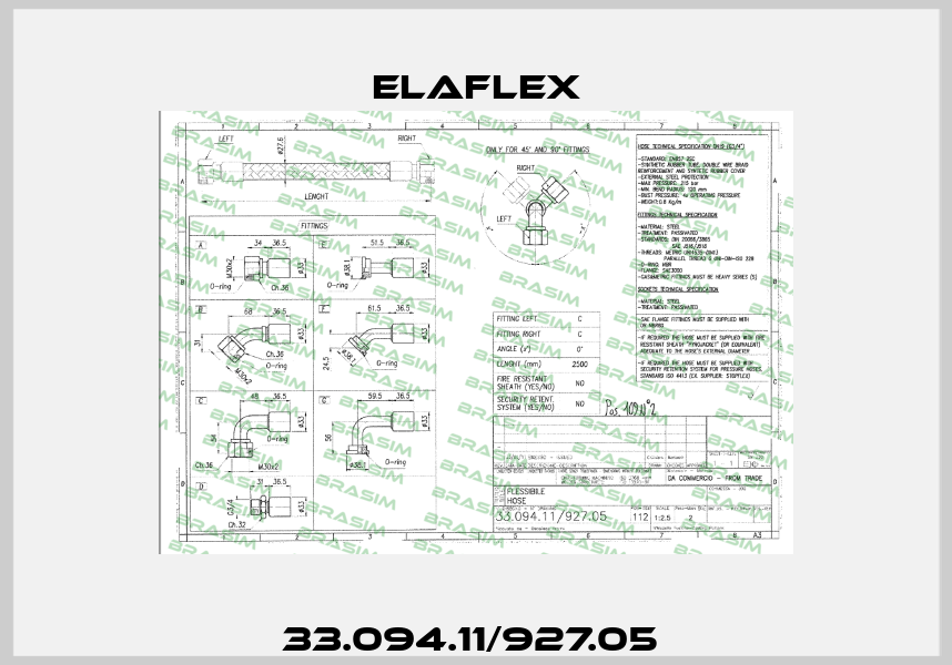 33.094.11/927.05  Elaflex