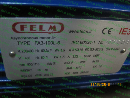 FA3-100L-6     Felm