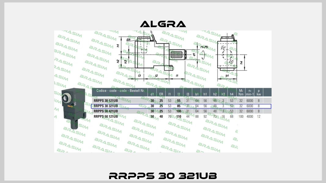 RRPPS 30 321UB Algra