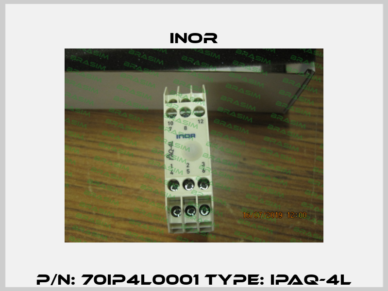 P/N: 70IP4L0001 Type: IPAQ-4L Inor