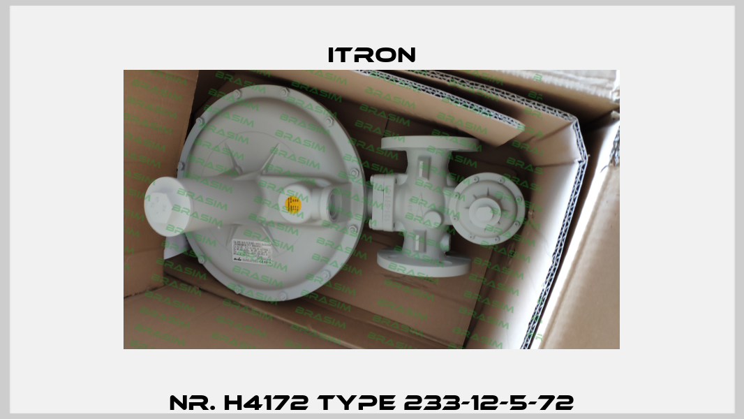 Nr. H4172 Type 233-12-5-72 Itron