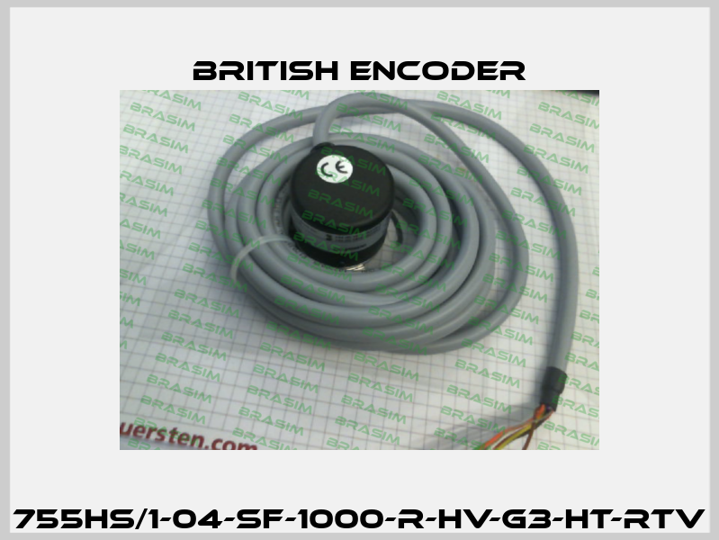 755HS/1-04-SF-1000-R-HV-G3-HT-RTV British Encoder