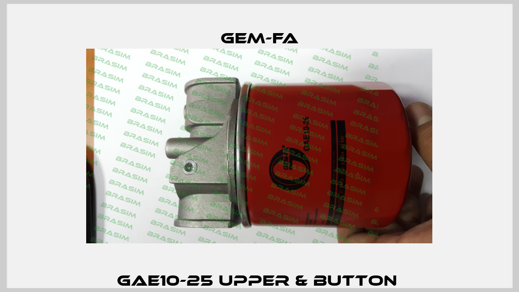 GAE10-25 Upper & Button  Gem-Fa