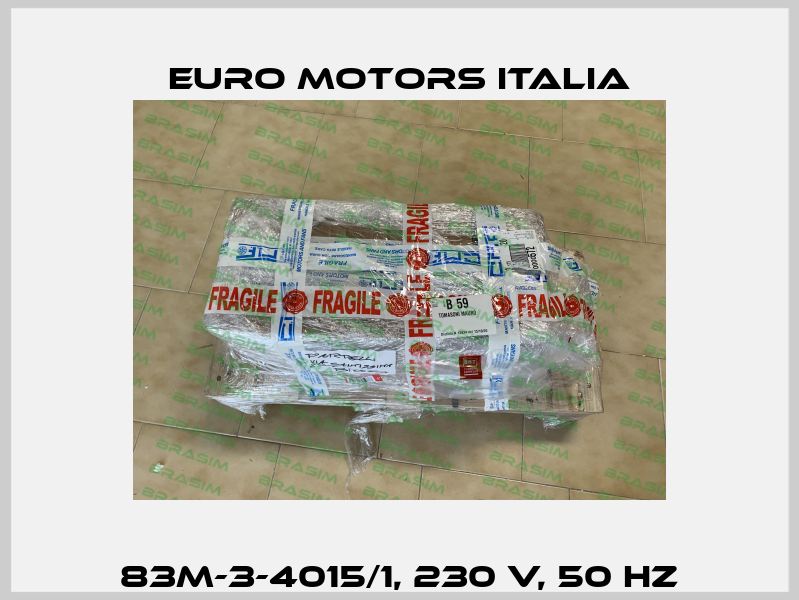 83M-3-4015/1, 230 V, 50 Hz Euro Motors Italia