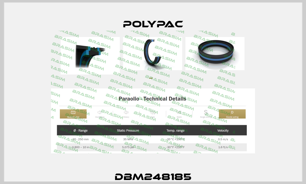 DBM248185 Polypac