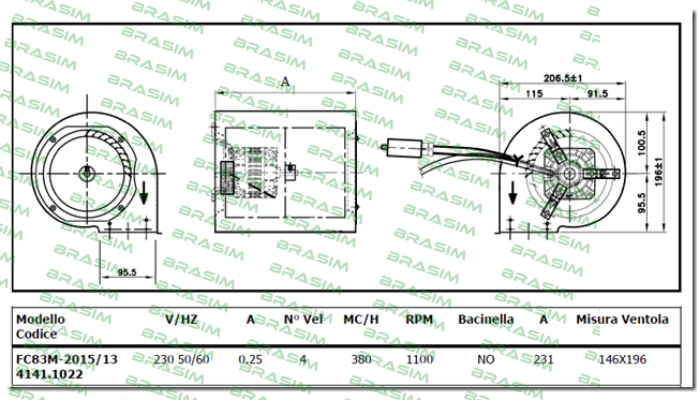 4141.1022 – FC83M 2015/13 Euro Motors Italia