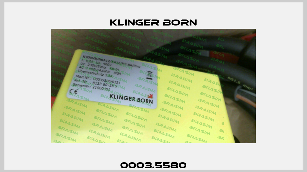 0003.5580 Klinger Born