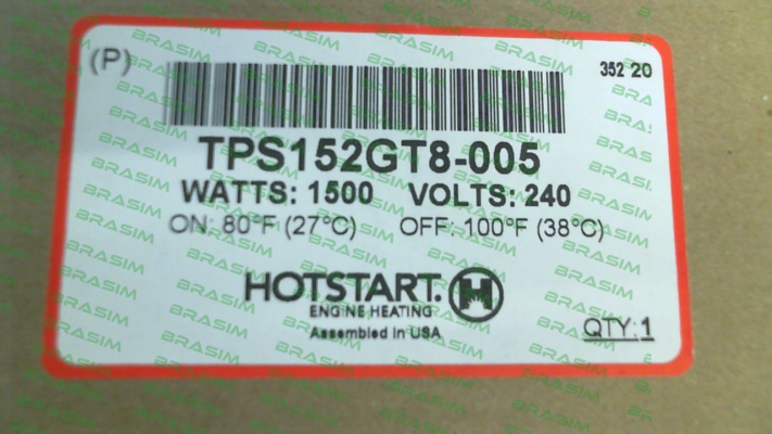 TPS152GT8-005 Hotstart