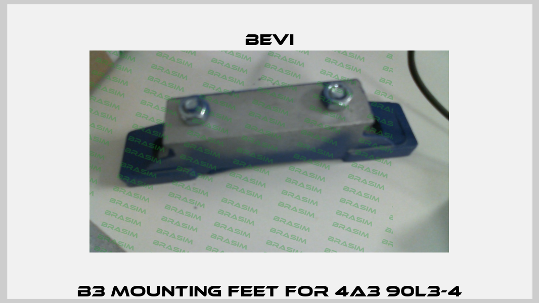 B3 Mounting feet for 4A3 90L3-4 Bevi