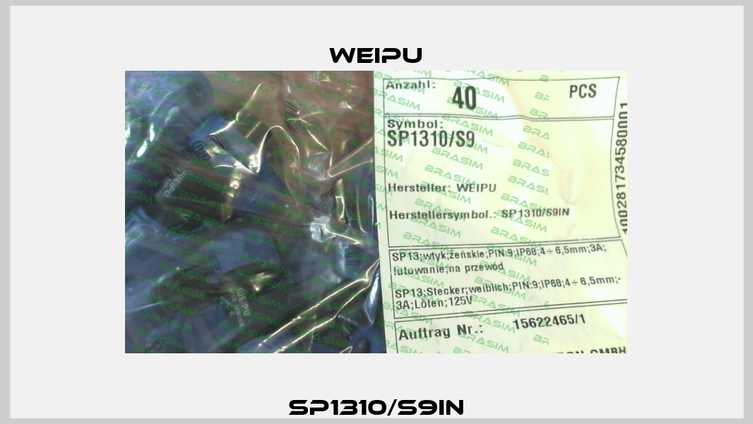 SP1310/S9IN Weipu