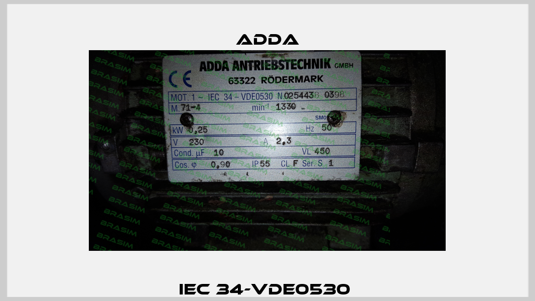 IEC 34-VDE0530  Adda