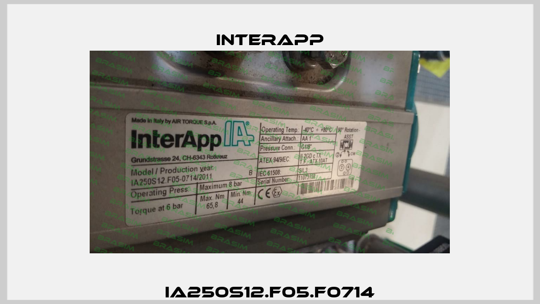IA250S12.F05.F0714 InterApp