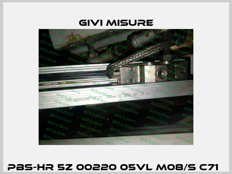 PBS-HR 5Z 00220 05VL M08/S C71   Givi Misure