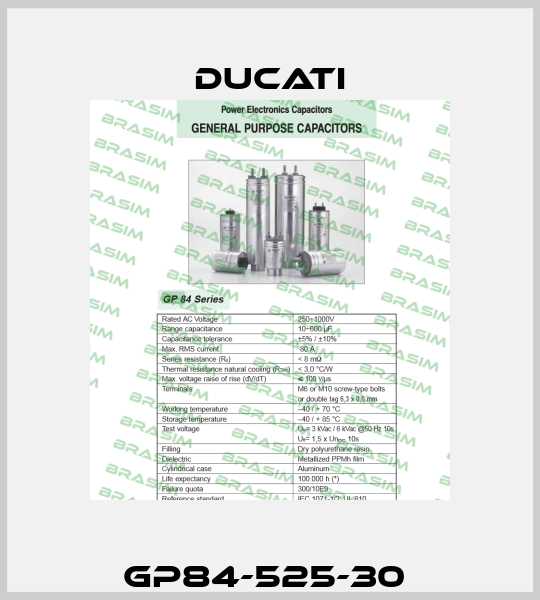 GP84-525-30  Ducati