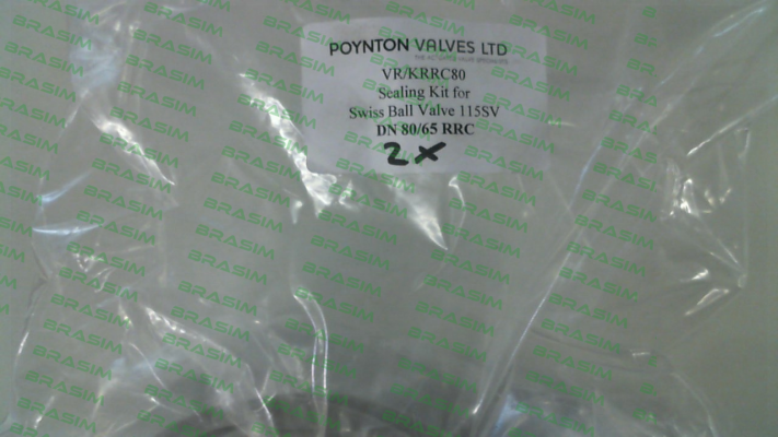 seal kit for valve 2566 DN80/65 Valtaco