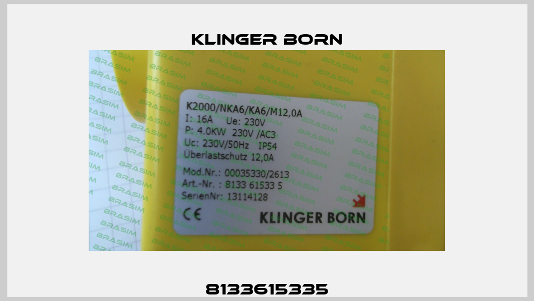 8133615335 Klinger Born