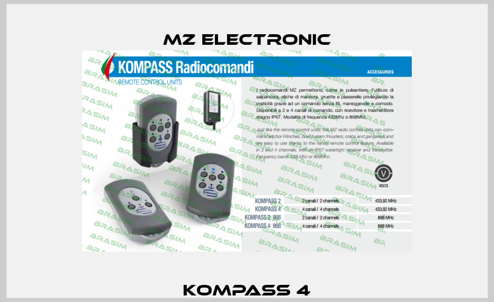 KOMPASS 4 MZ electronic