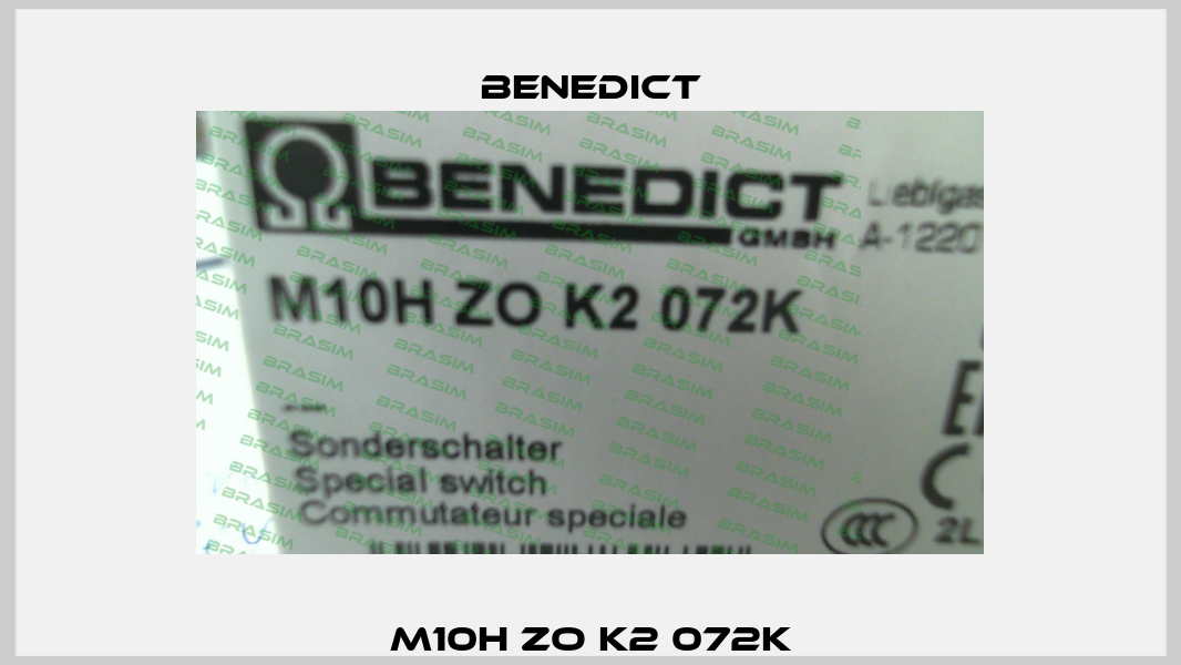 M10H ZO K2 072K Benedict
