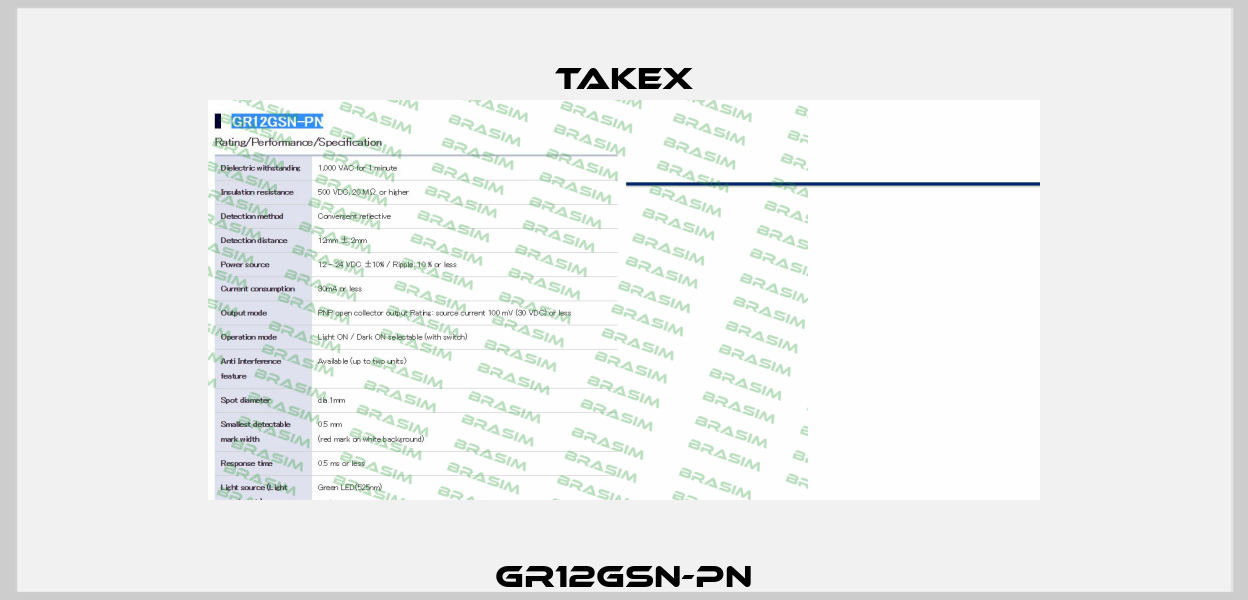 GR12GSN-PN Takex