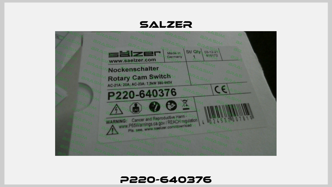 P220-640376 Salzer