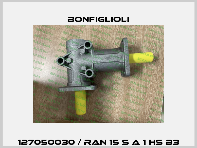127050030 / RAN 15 S A 1 HS B3 Bonfiglioli
