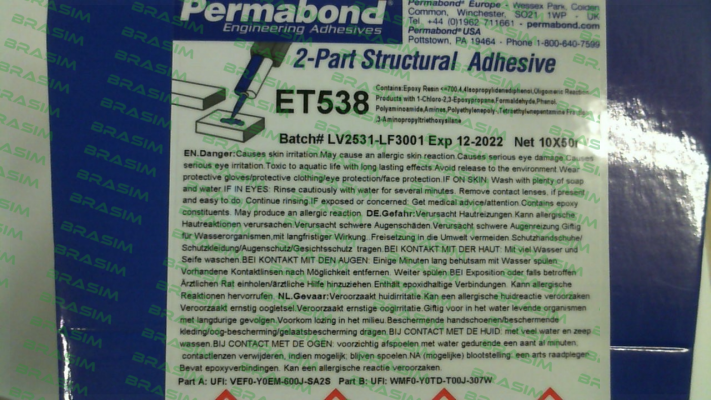 ET538 50 ml Permabond