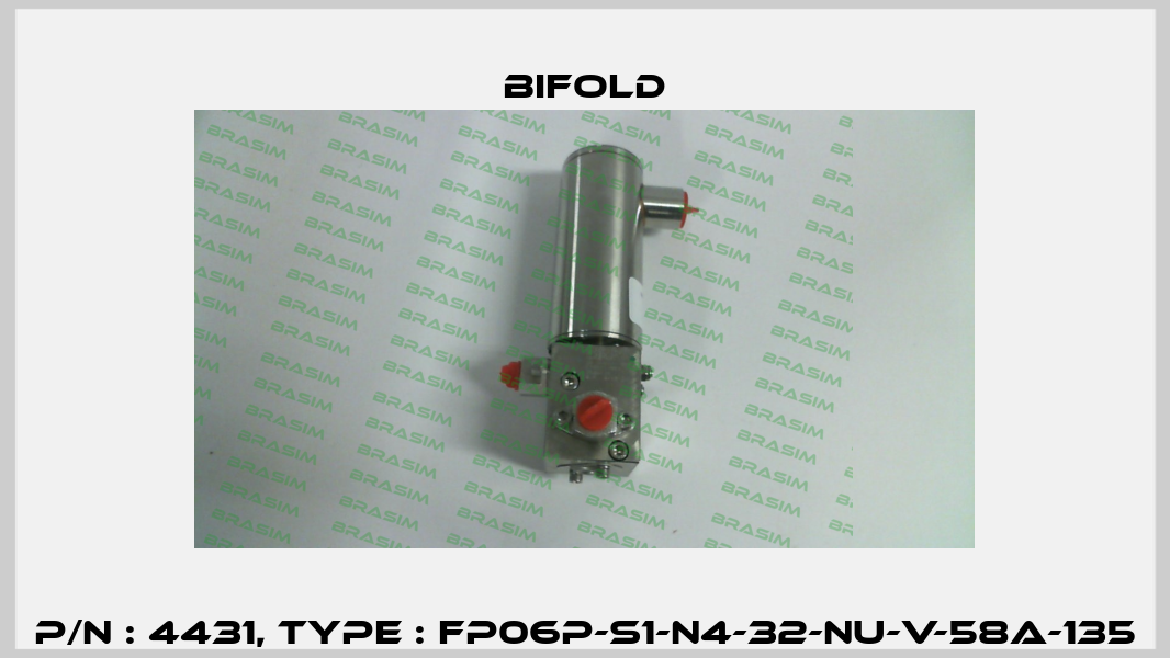 P/N : 4431, Type : FP06P-S1-N4-32-NU-V-58A-135 Bifold