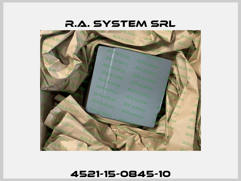4521-15-0845-10 R.A. System Srl