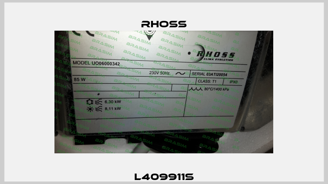  L409911S  Rhoss