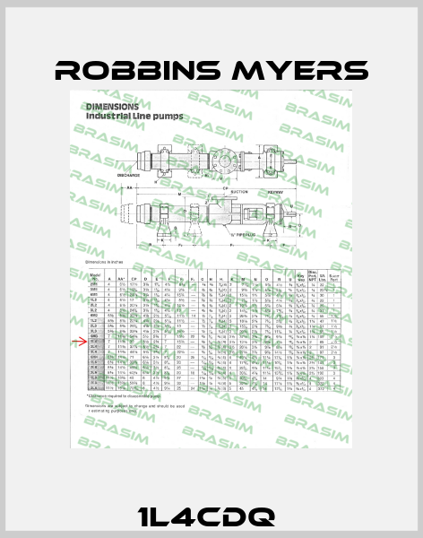 1L4CDQ  Robbins Myers