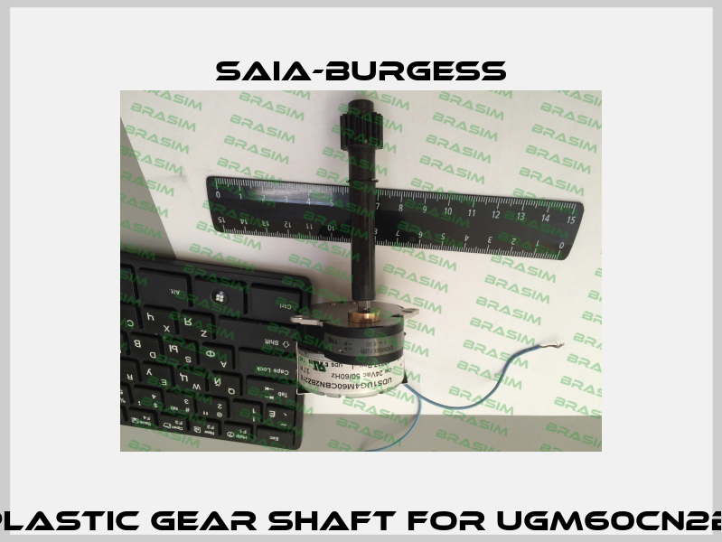 plastic gear shaft for UGM60CN2B  Saia-Burgess