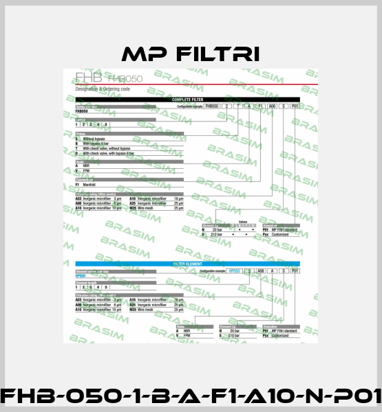 FHB-050-1-B-A-F1-A10-N-P01 MP Filtri