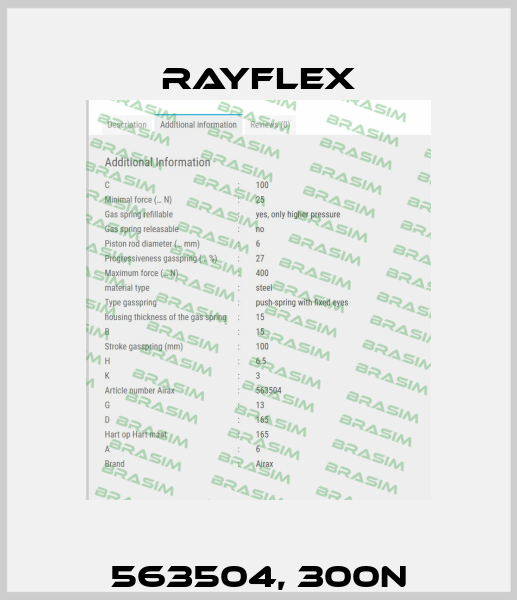 563504, 300N Rayflex