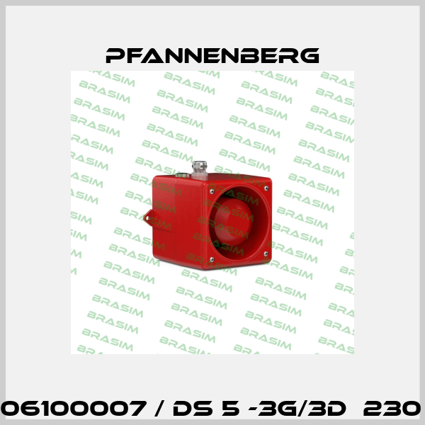 23106100007 / DS 5 -3G/3D  230 AC Pfannenberg
