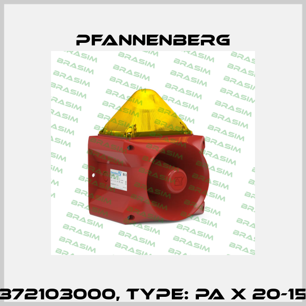 Art.No. 23372103000, Type: PA X 20-15 230 AC GE Pfannenberg