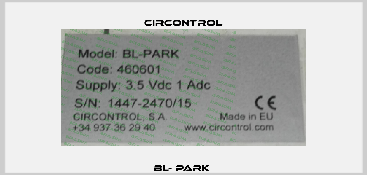 BL- Park  CIRCONTROL