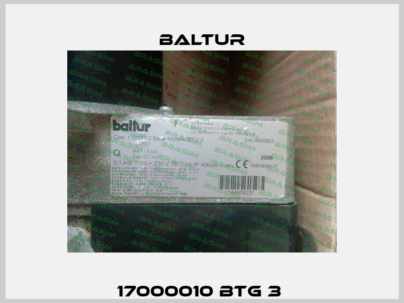17000010 BTG 3  Baltur
