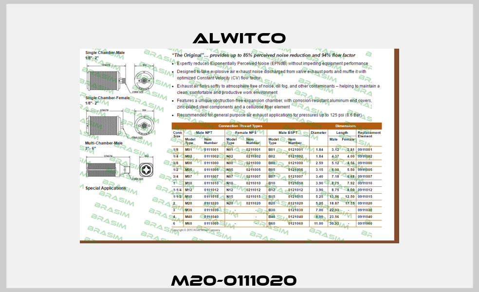 M20-0111020   Alwitco