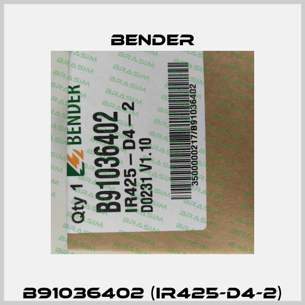 B91036402 (IR425-D4-2) Bender