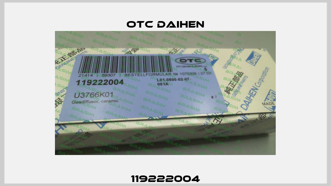 119222004 Otc Daihen