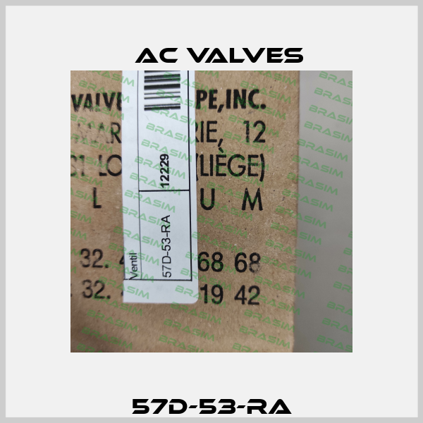 57D-53-RA МAC Valves