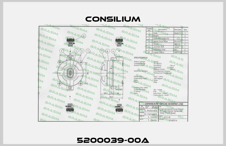 5200039-00A Consilium